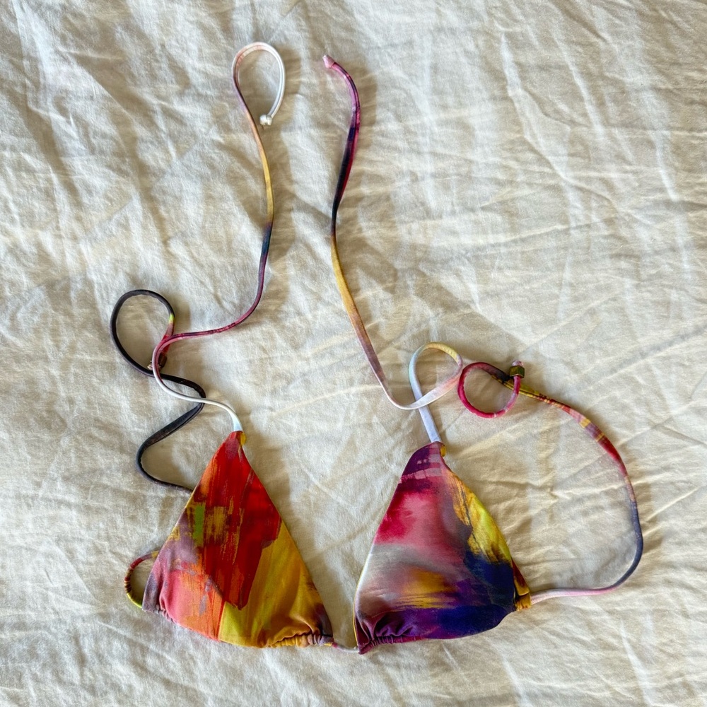 Becca Maestro Reversible Triangle Bikini Top